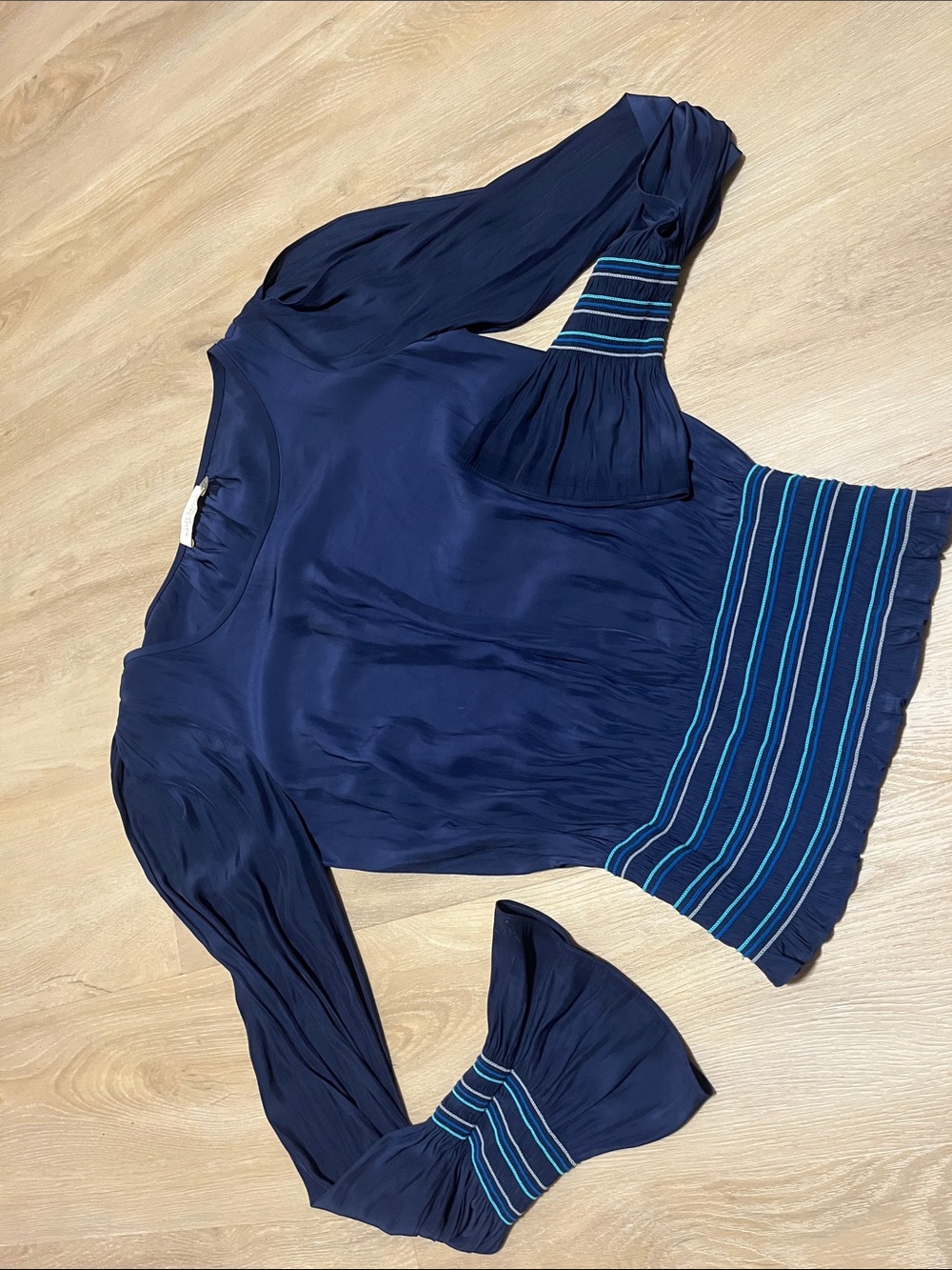 Ramy Brook Blue Navy Blouse XS